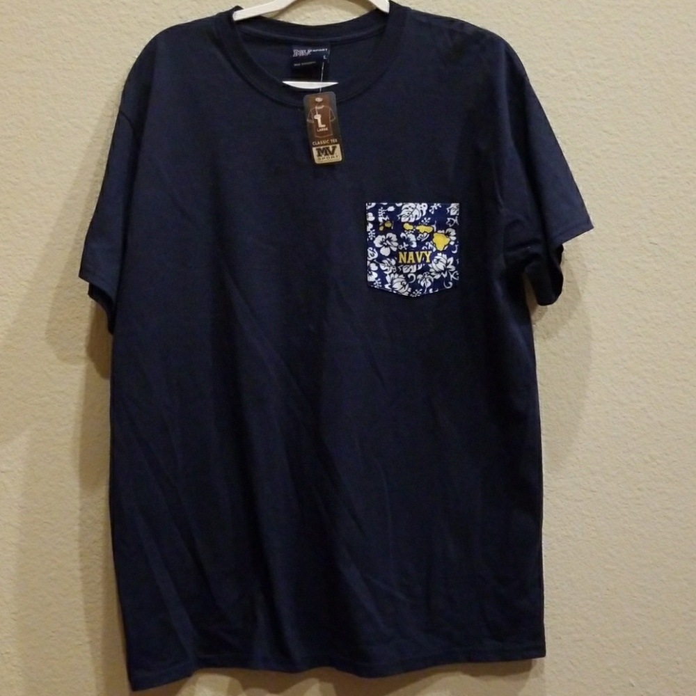 Men's U.S. Navy Pocket Tee